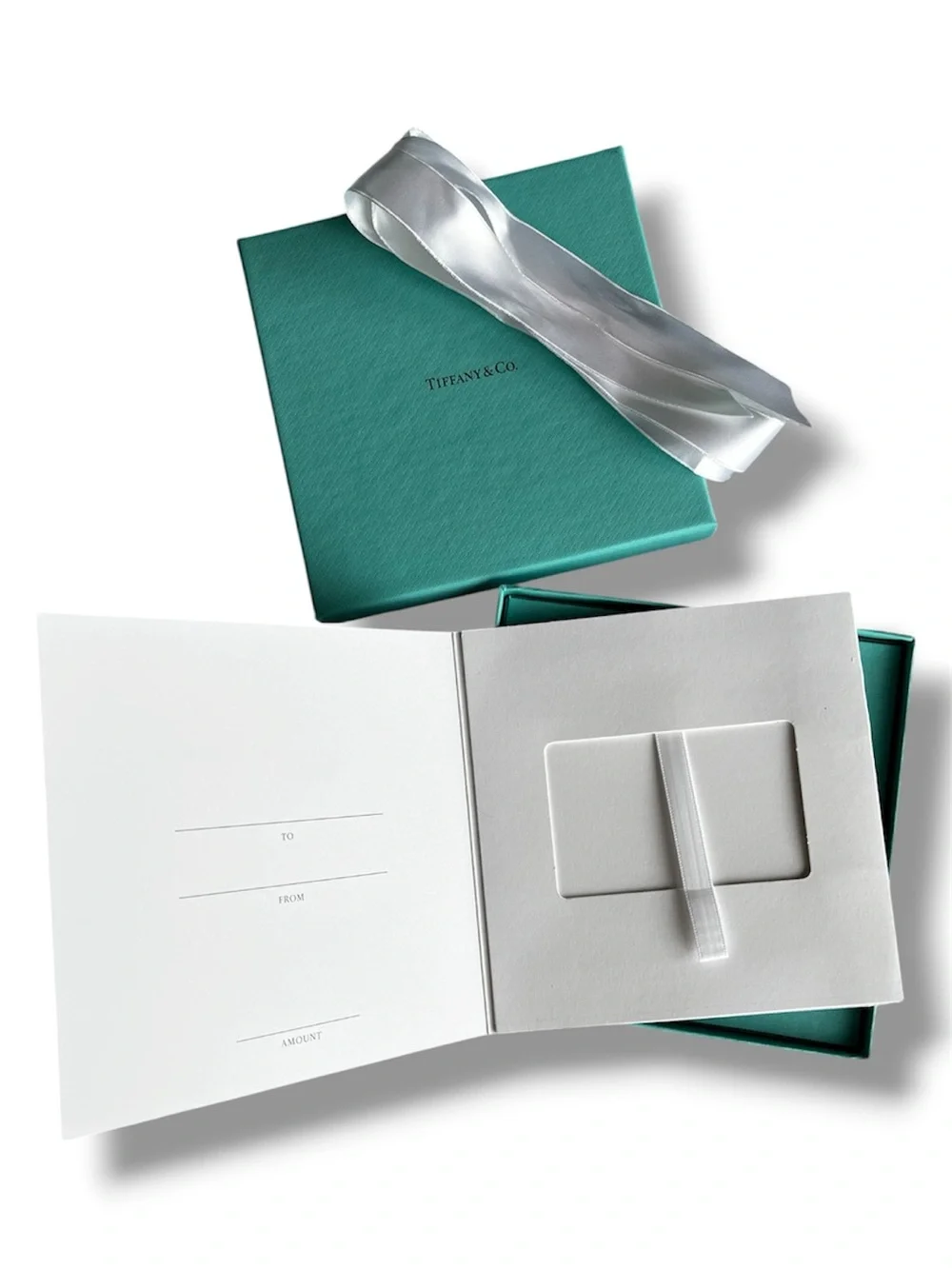 Tiffany & Co. Gift Bag + 2 Gift Boxes Set